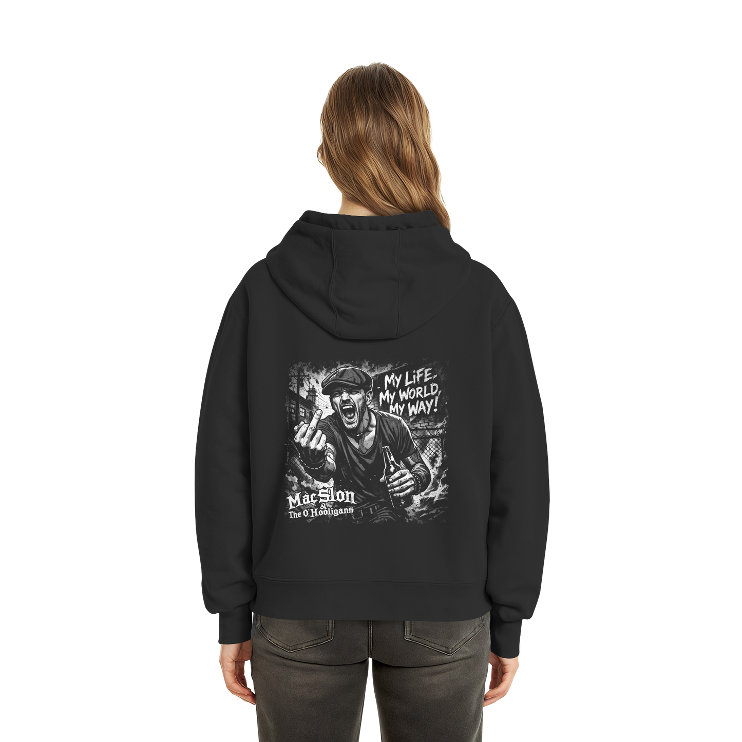 MacSlon & The O'Hooligans "My Life, My World, My Way" - Fluffy Boxcut Zipper
