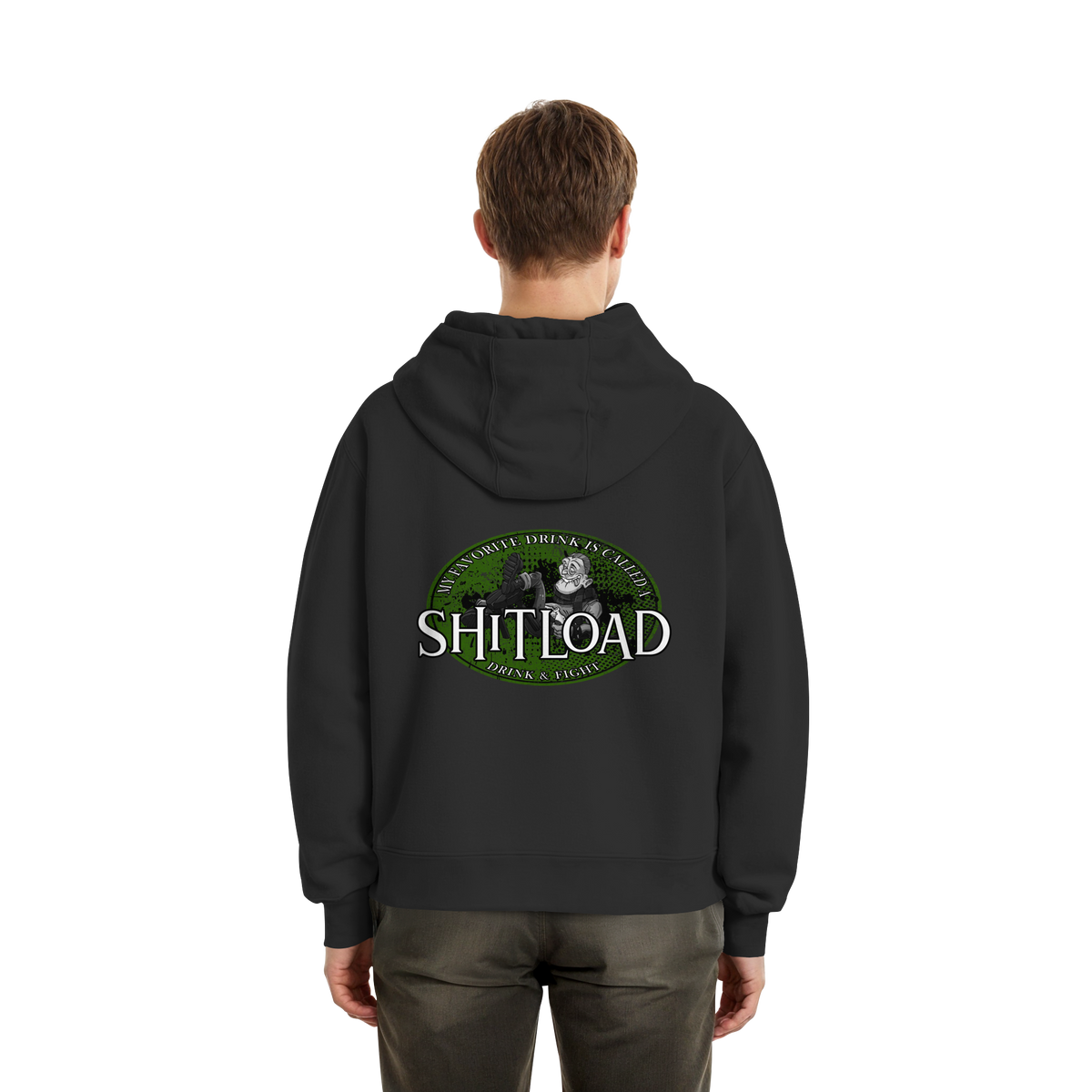 My Favorite Drink Is Called A "Shitload"  - Fluffy Boxcut Zipper