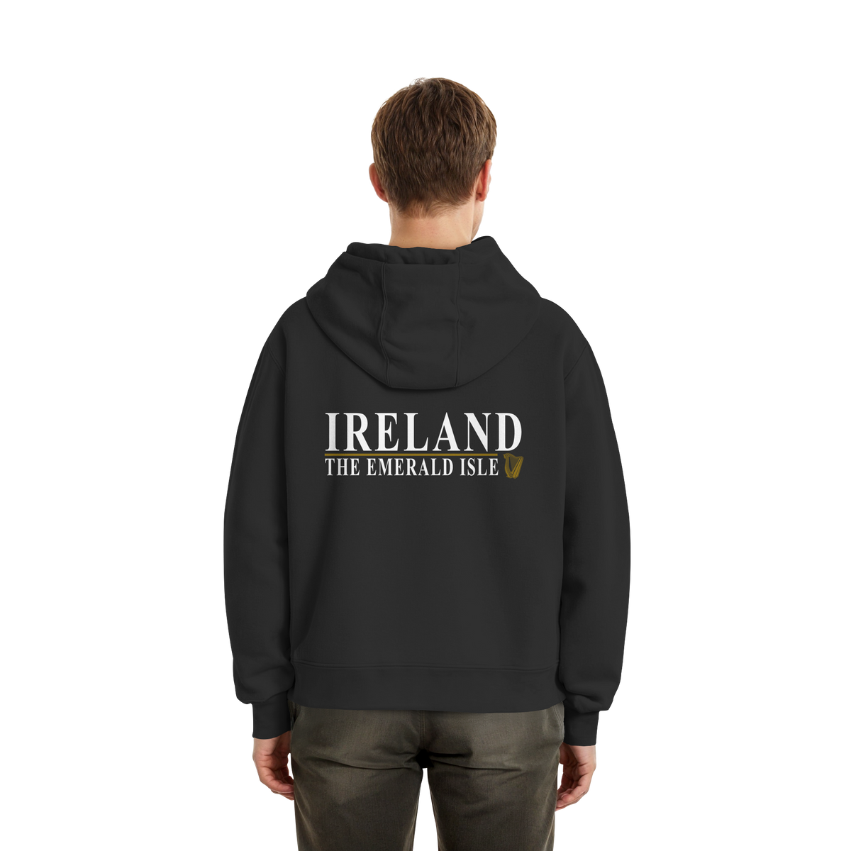 Ireland "The Emerald Isle"  - Fluffy Boxcut Zipper