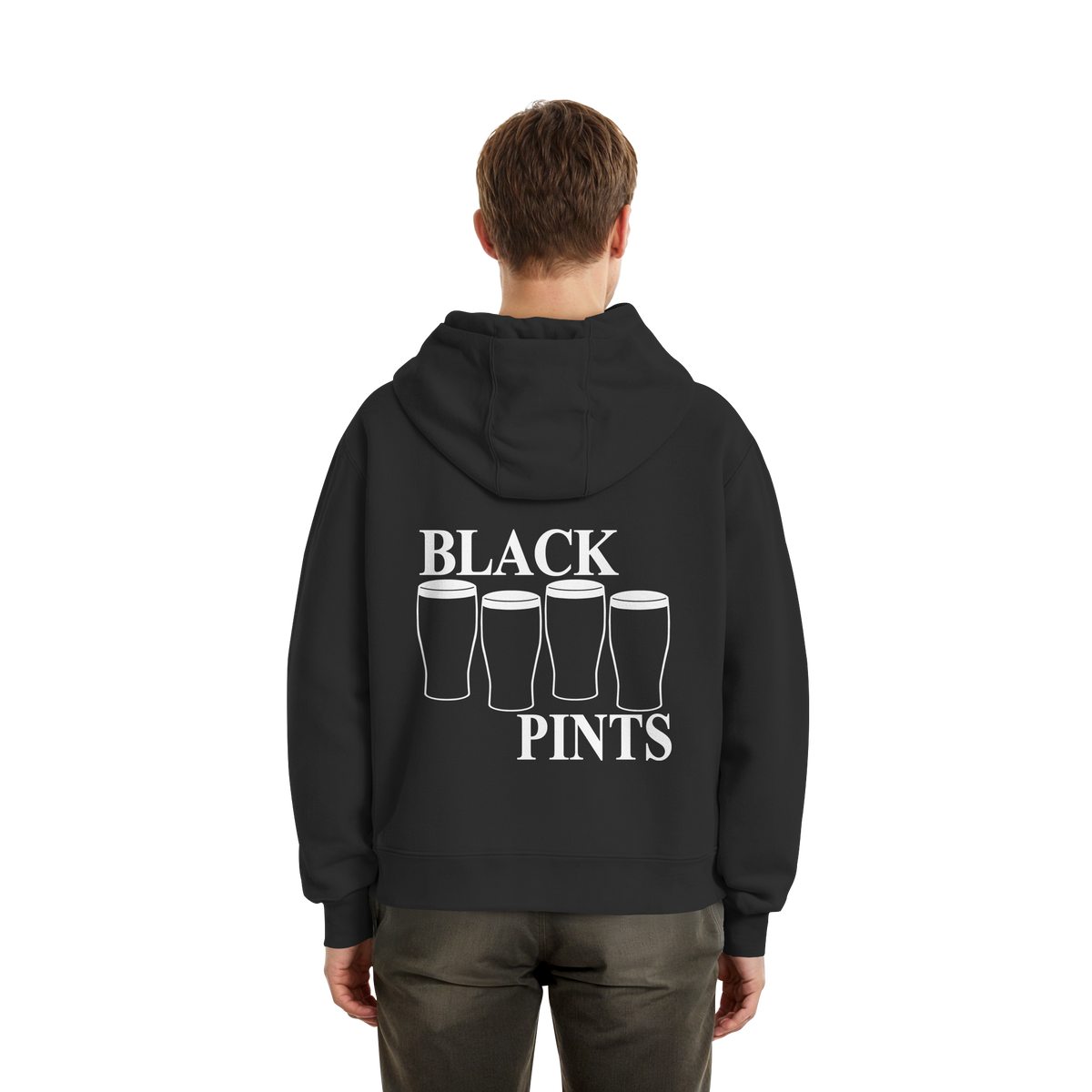 Black Pints  - Fluffy Boxcut Zipper