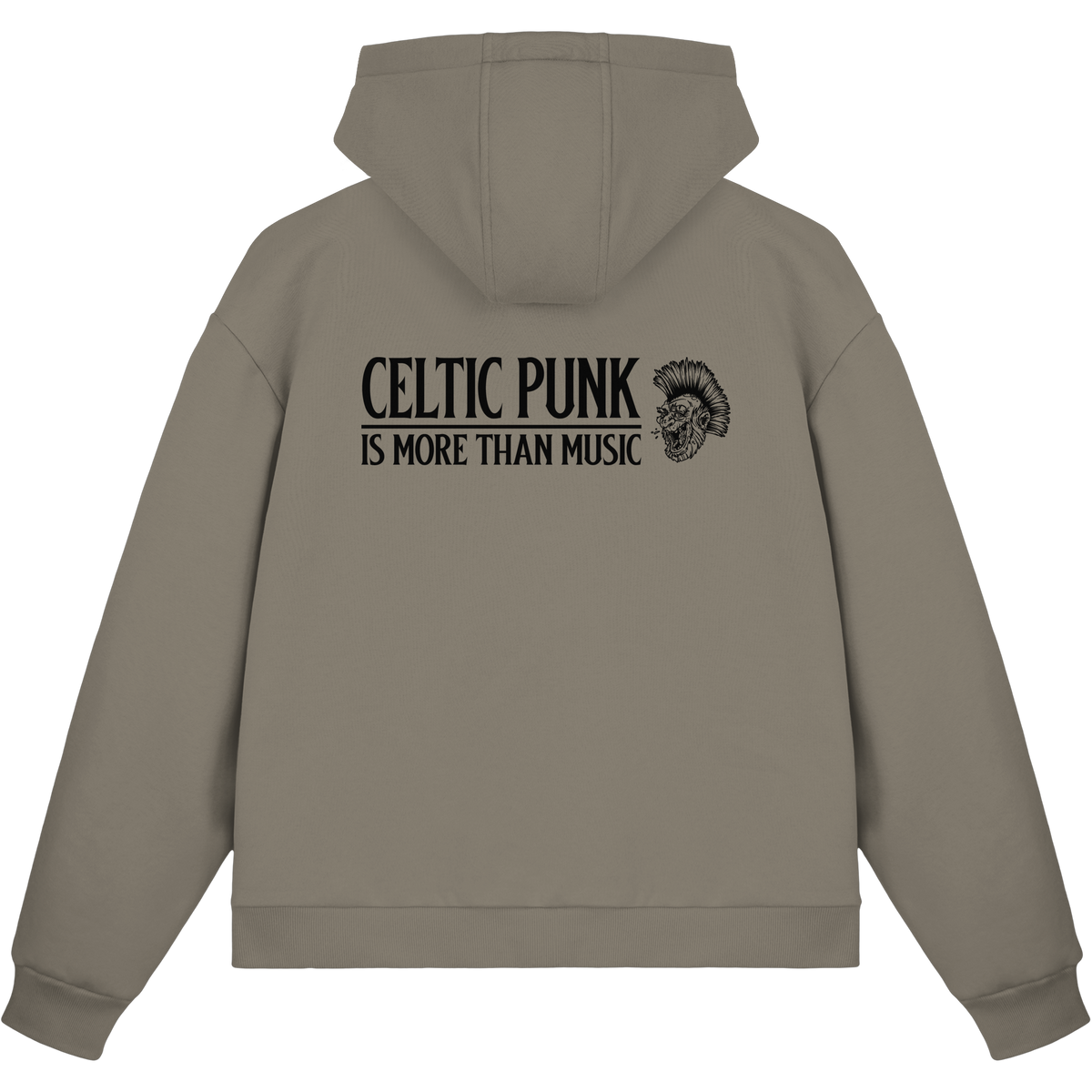 Celtic Punk "Is More Than Music"  - Fluffy Boxcut Zipper
