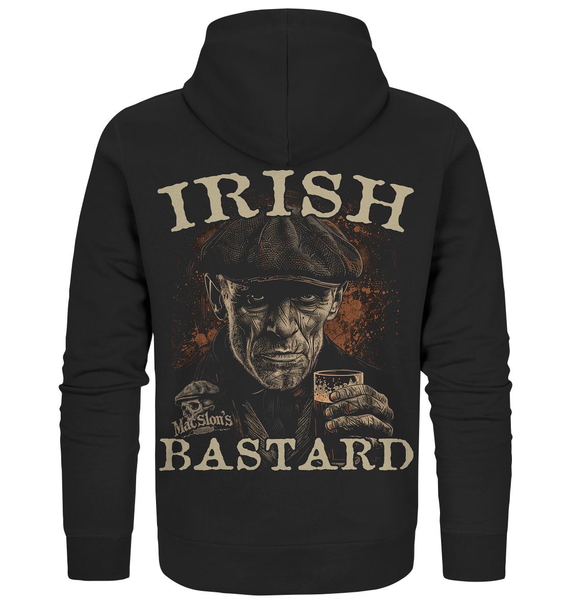 Irish Bastard "Old Irish Man V" - Organic Zipper