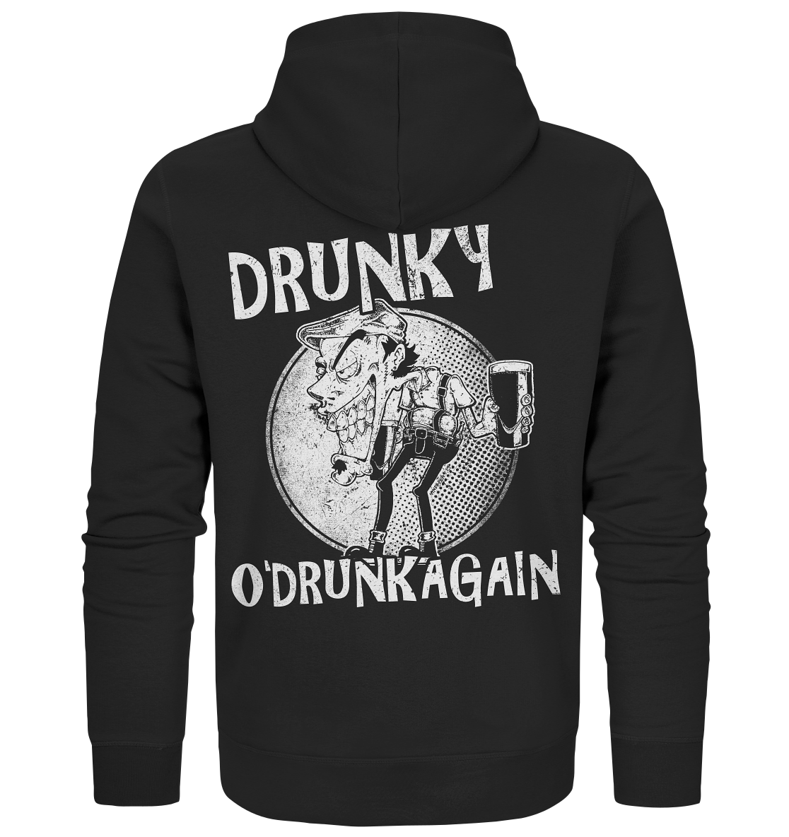 Drunky O'Drunkagain - Organic Zipper
