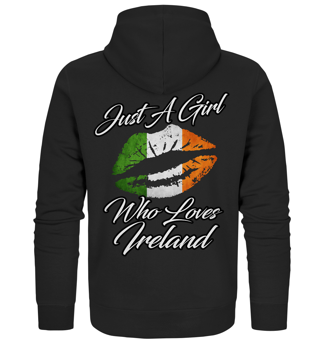 Just A Girl Who Loves Ireland - Organic Zipper