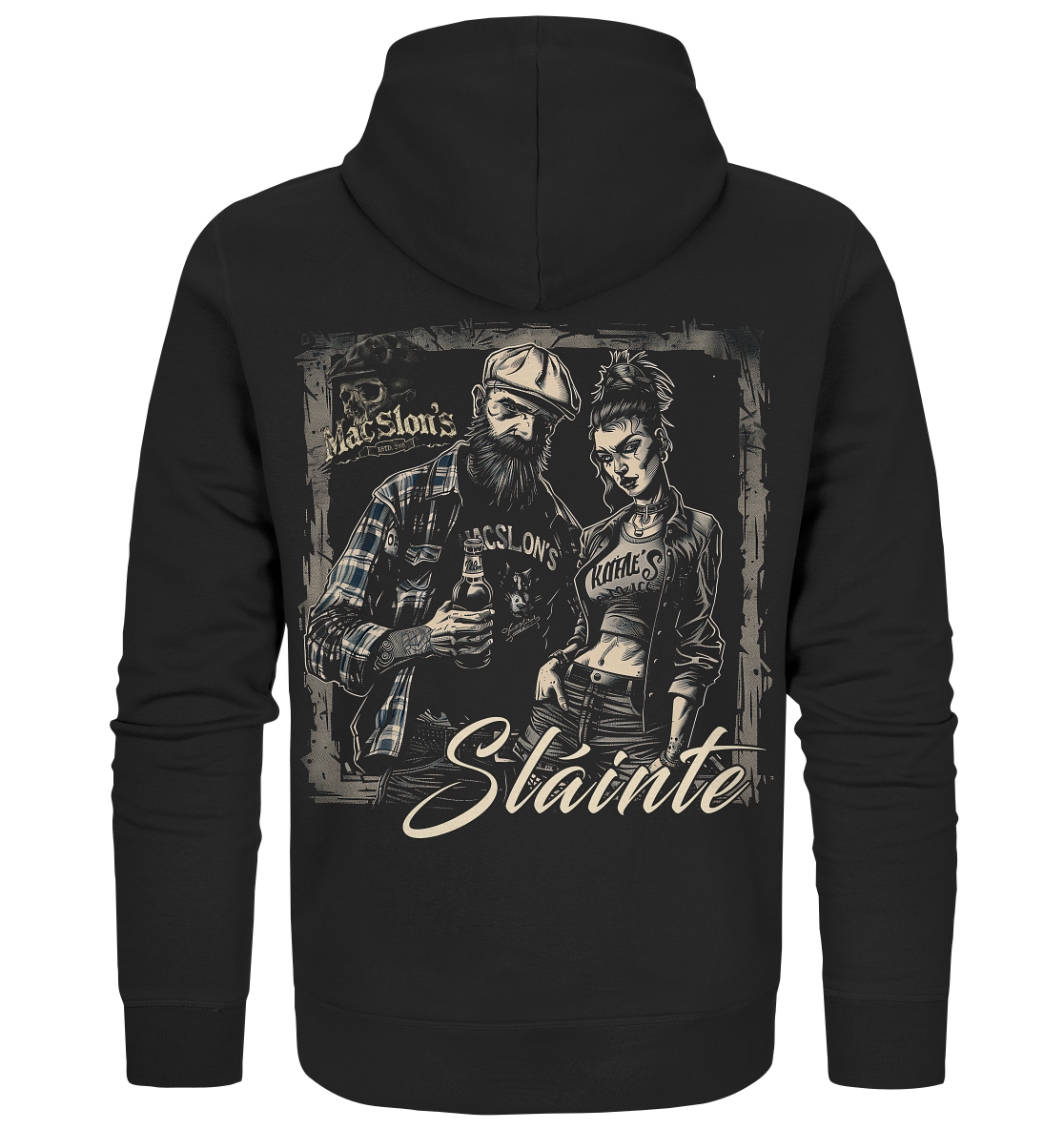 Sláinte "Couple Of Punks I" - Organic Zipper