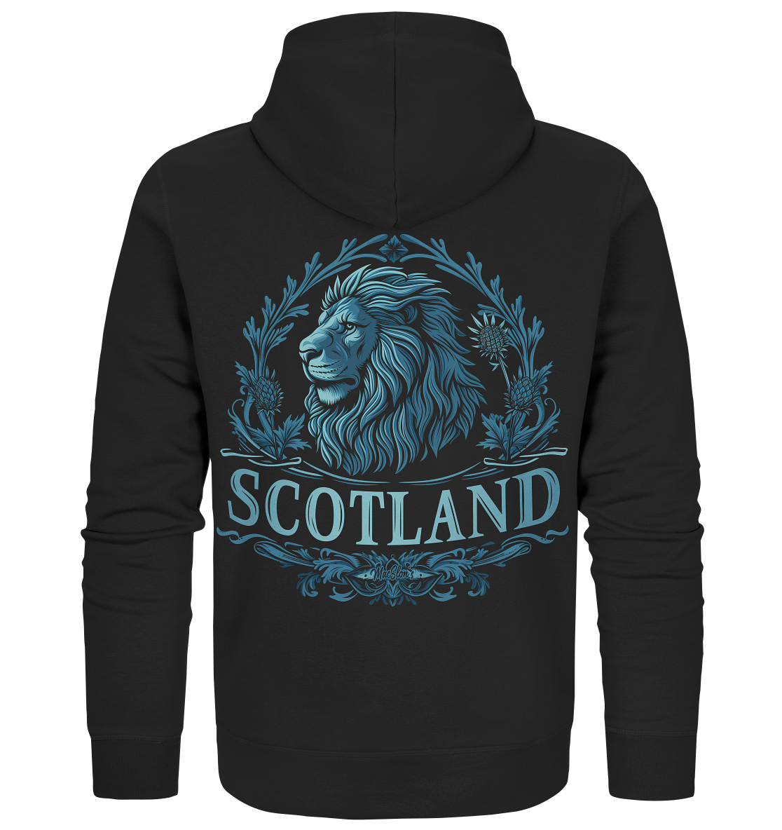 Scotland "Lion / Thistle II" - Organic Zipper