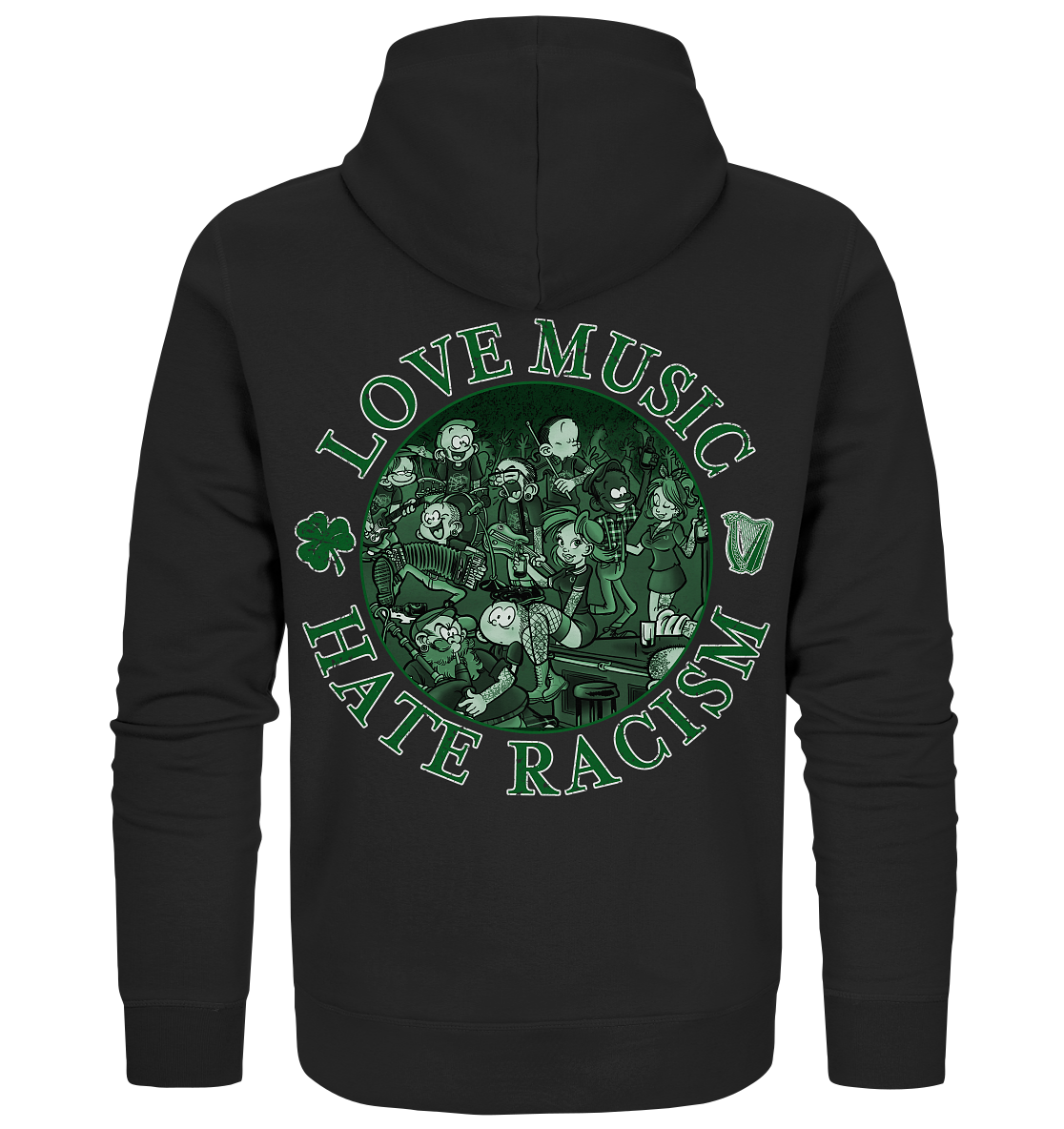 Love Music - Hate Racism "Irish Pub I"  - Zipper