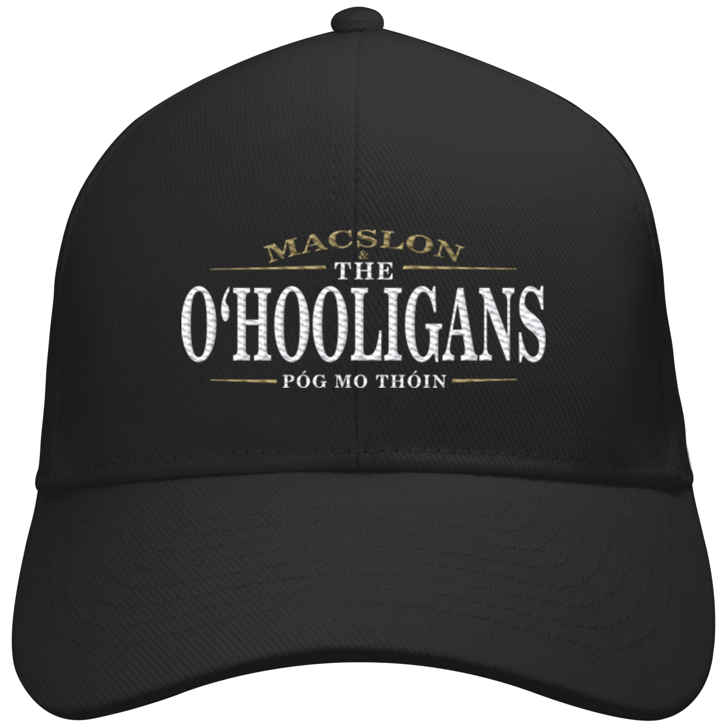 MacSlon & The O'Hooligans "Póg Mo Thóin" *Hochwertiger Stick* - Baseball Cap