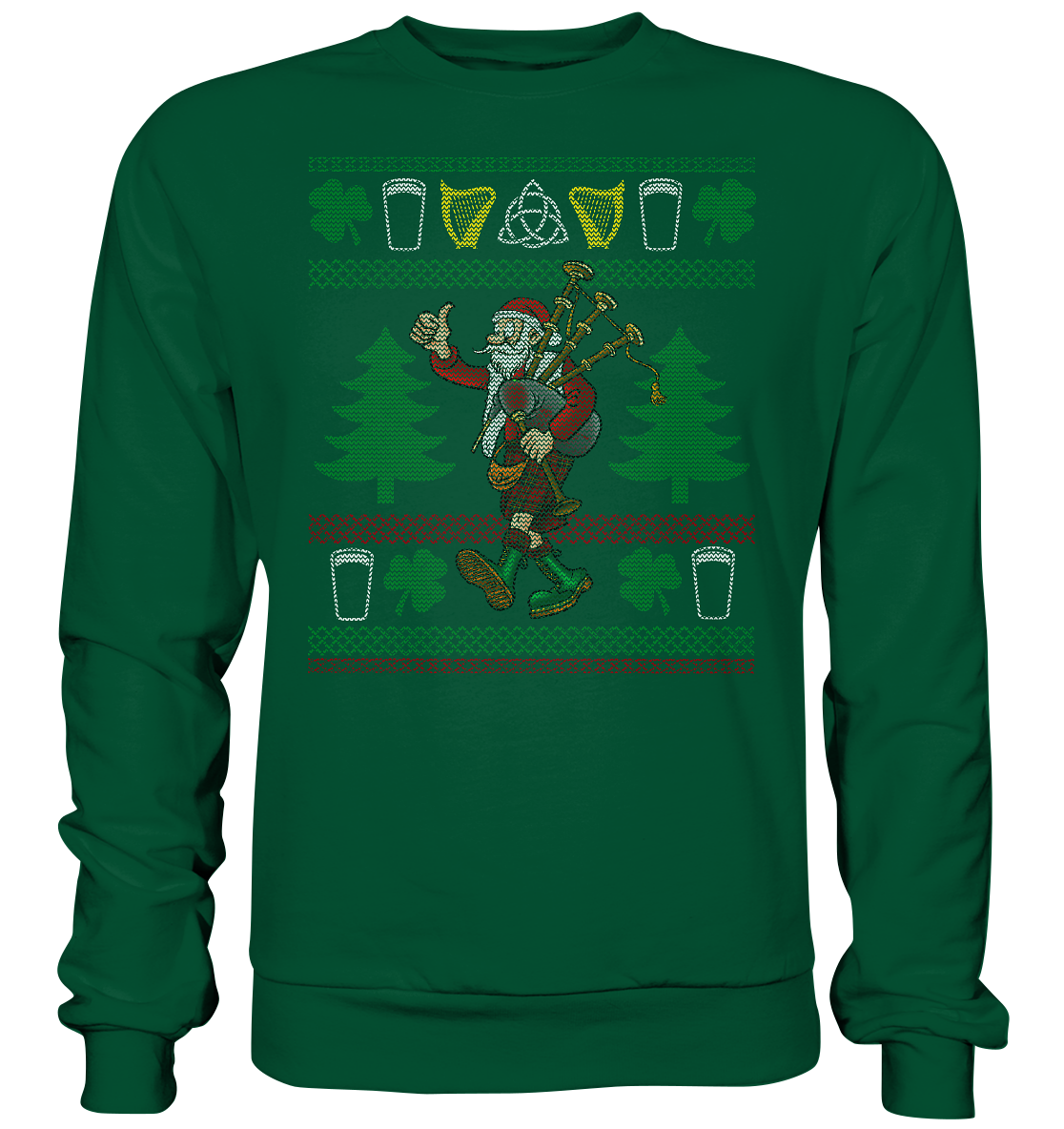 Kilted Santa (Christmas) - Basic Sweatshirt