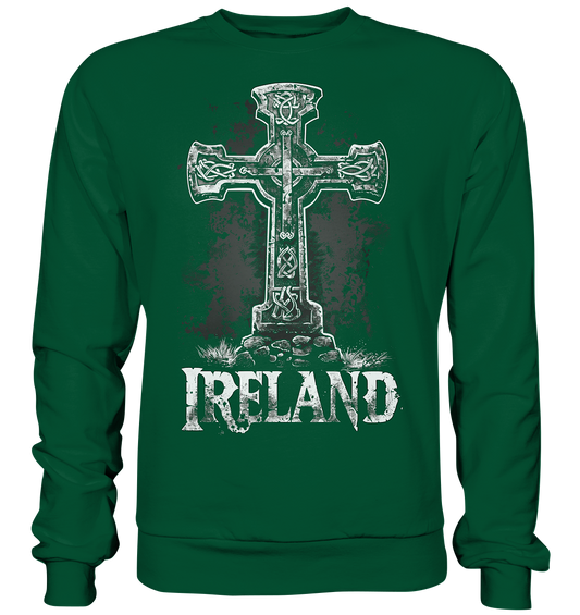 Ireland "Celtic Cross I"  - Basic Sweatshirt