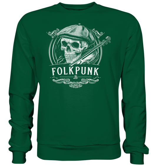 Folkpunk "Crest" - Basic Sweatshirt