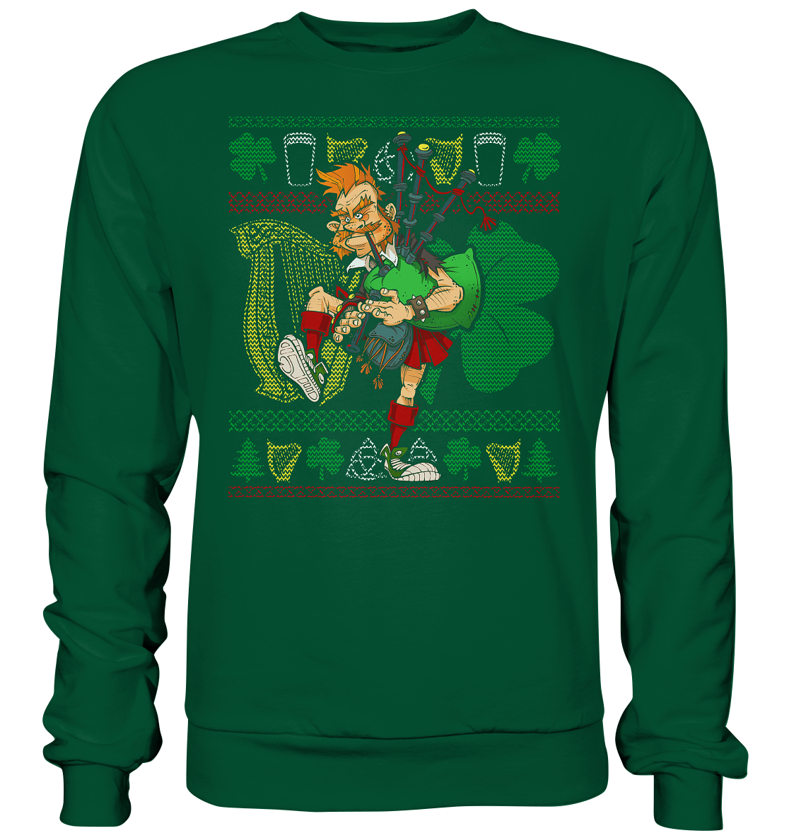 BagPiper (Christmas) - Basic Sweatshirt