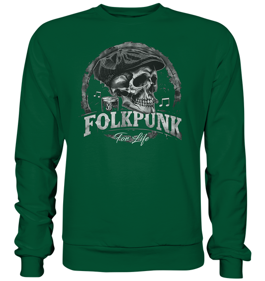 Folkpunk "For Life I" - Basic Sweatshirt
