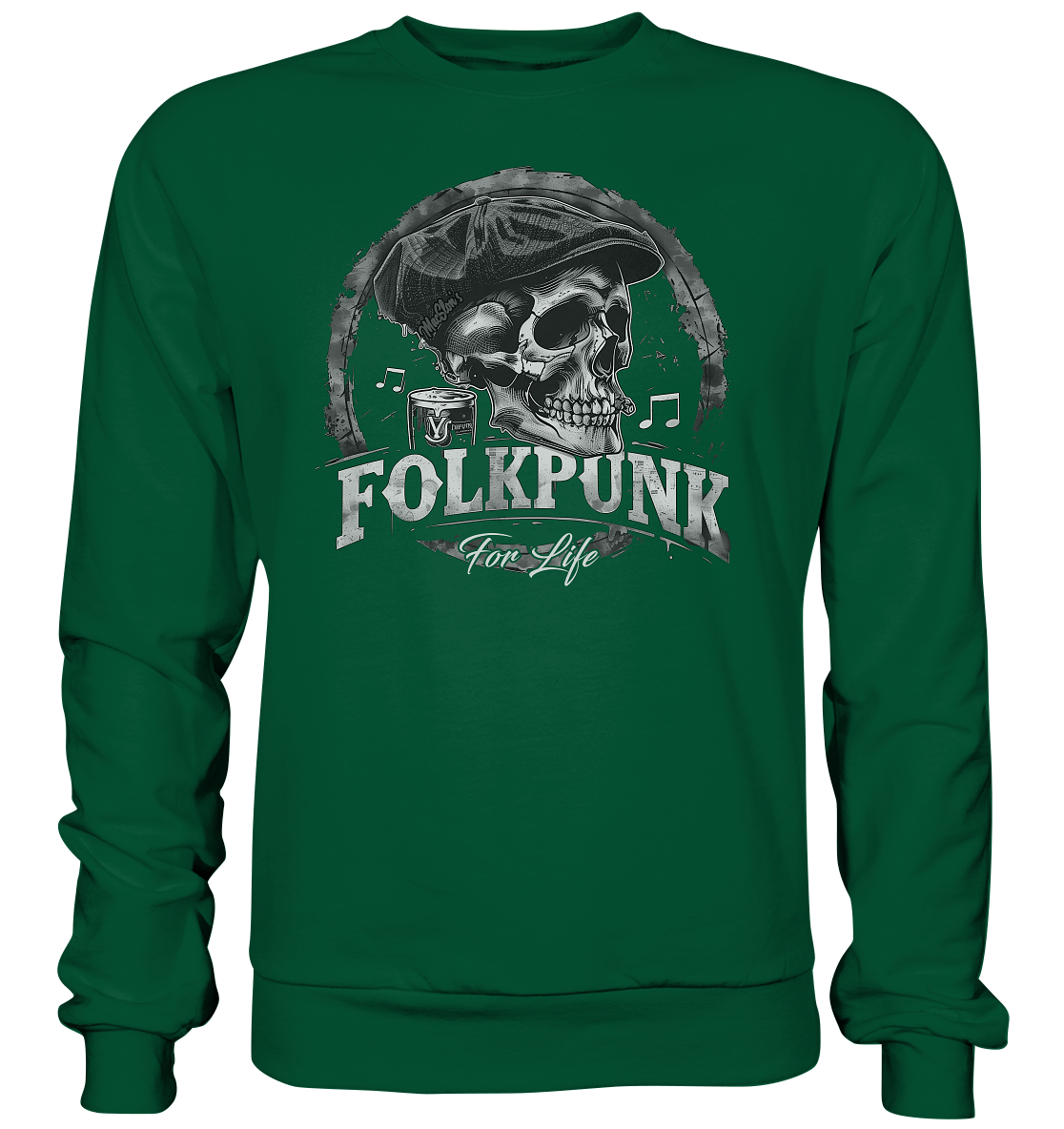 Folkpunk "For Life I" - Basic Sweatshirt