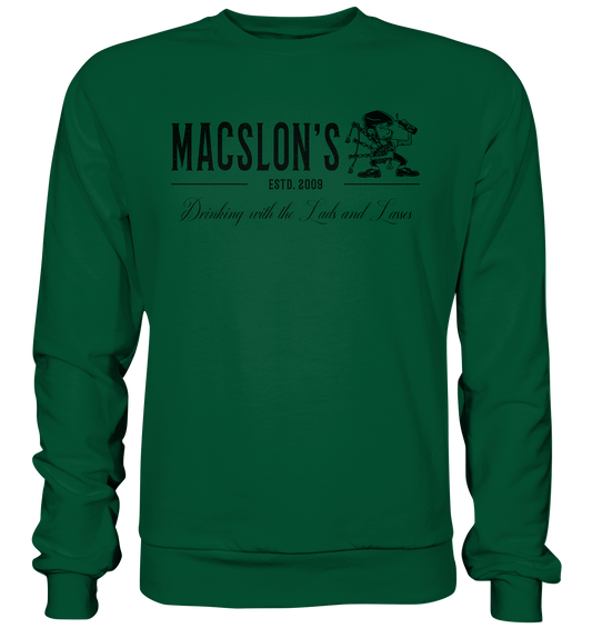 MacSlon's "Drinking With The Lads & Lasses" - Basic Sweatshirt