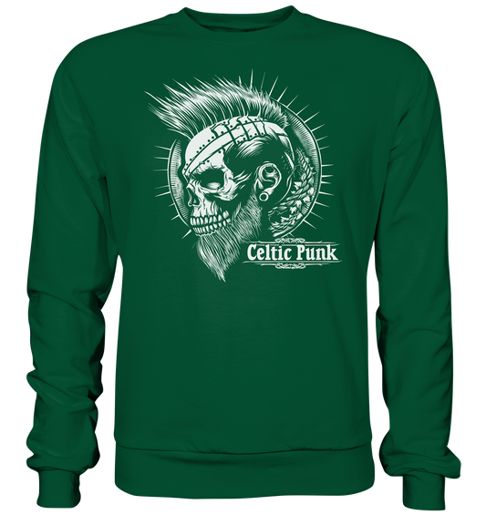 Celtic Punk "Skull IV" - Basic Sweatshirt