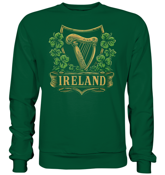 Ireland "Éire / Harp / Shamrock" - Basic Sweatshirt