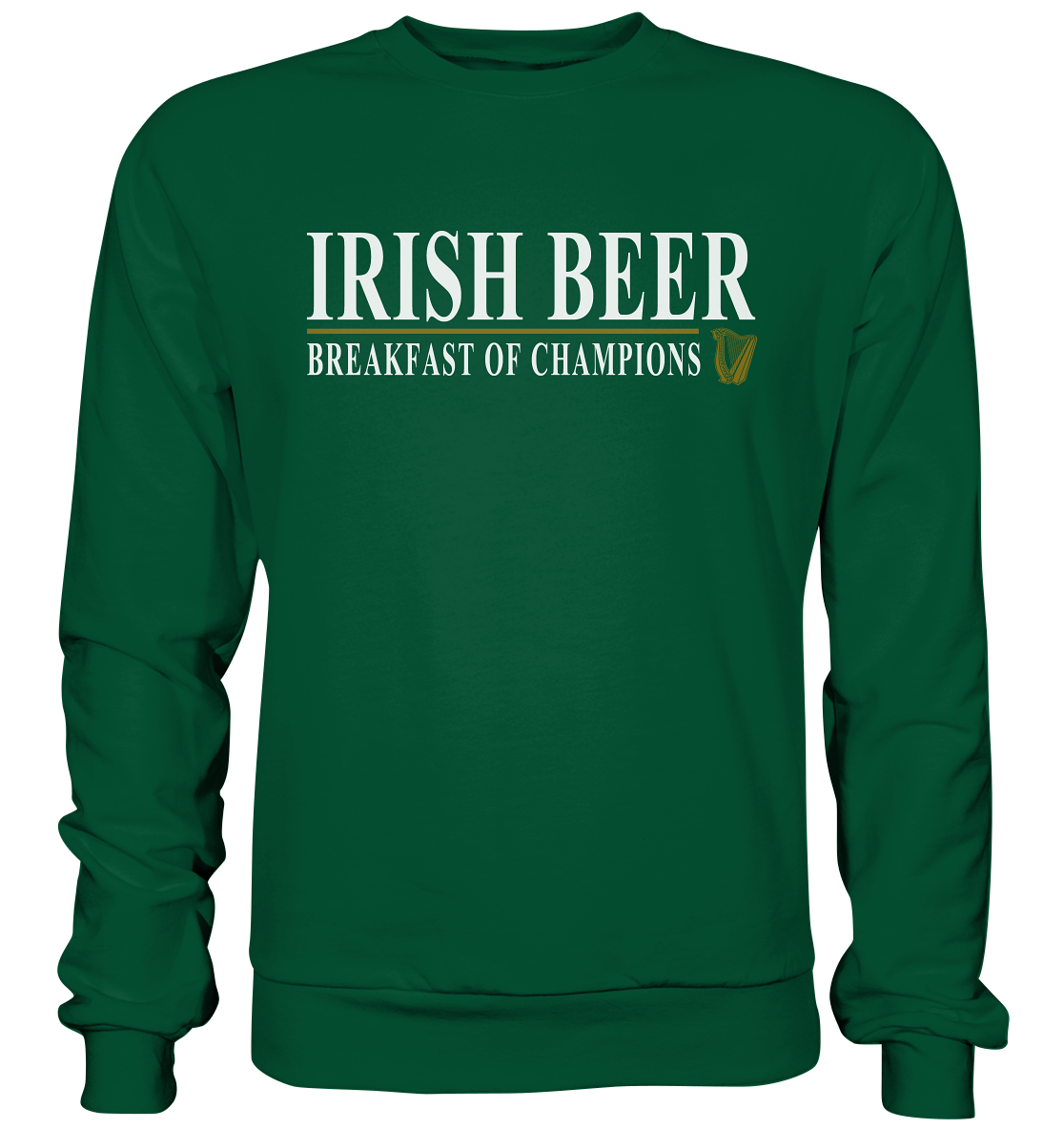 Irish Beer "Breakfast Of Champions" - Basic Sweatshirt