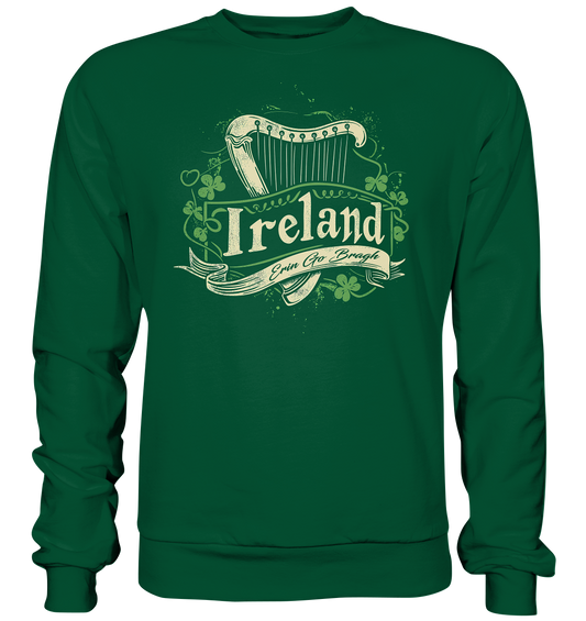 Ireland "Erin Go Bragh / Crest"  - Basic Sweatshirt