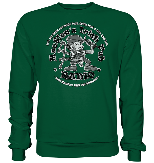MacSlon's Radio "24/7 - Classic Logo"  - Basic Sweatshirt