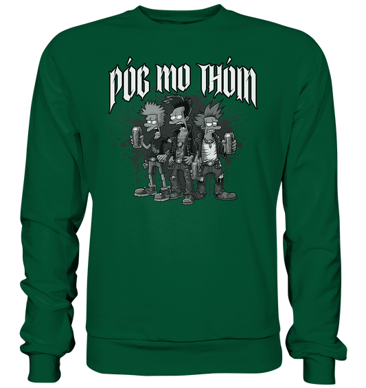 Póg Mo Thóin Streetwear "Punks II" - Basic Sweatshirt