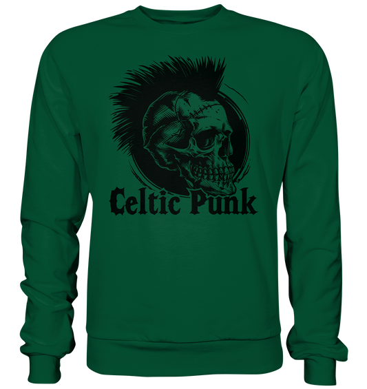 Celtic Punk "Skull II" - Basic Sweatshirt