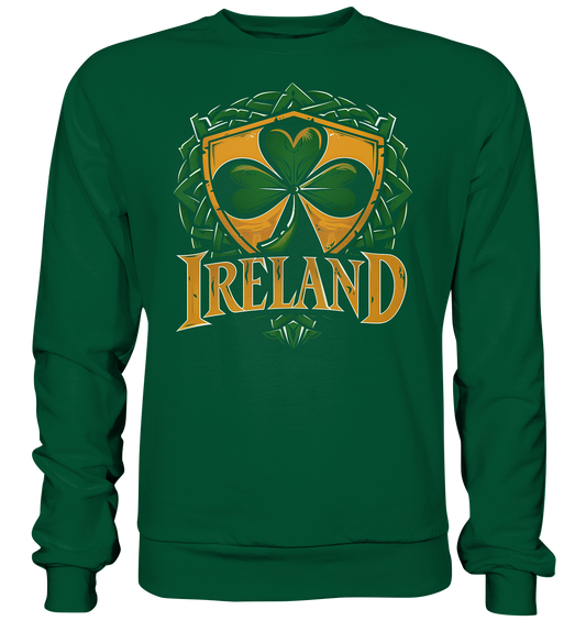 Ireland "Shamrock / Crest"  - Basic Sweatshirt