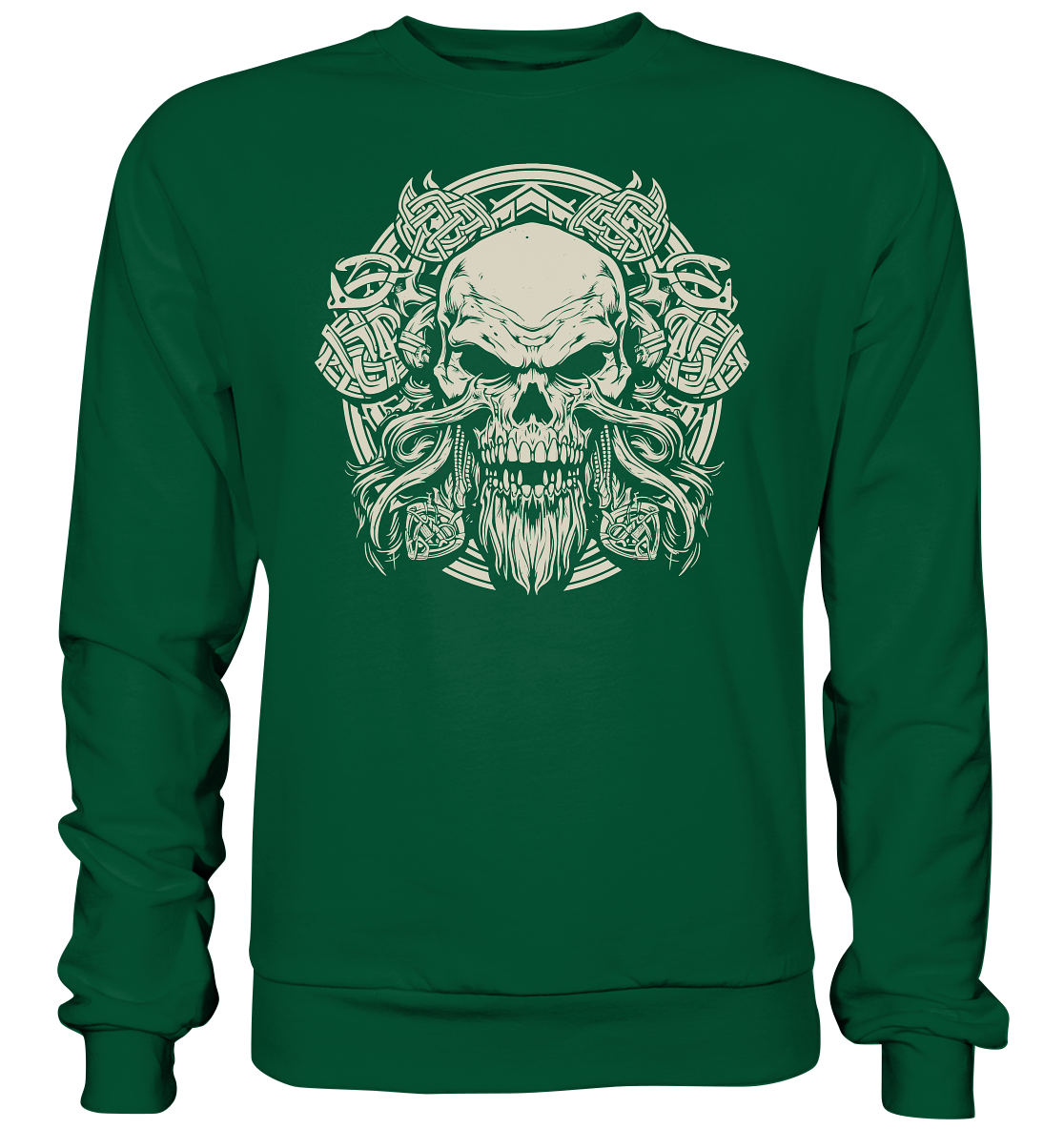 Celtic Skull "Crest I" - Basic Sweatshirt