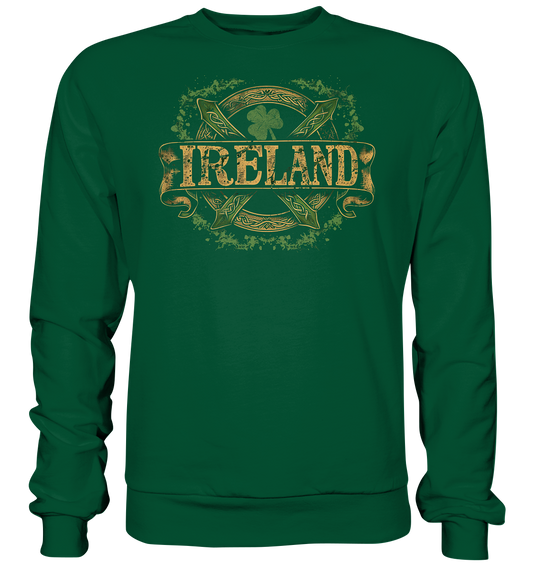 Ireland "Shamrock / Crest II"  - Basic Sweatshirt