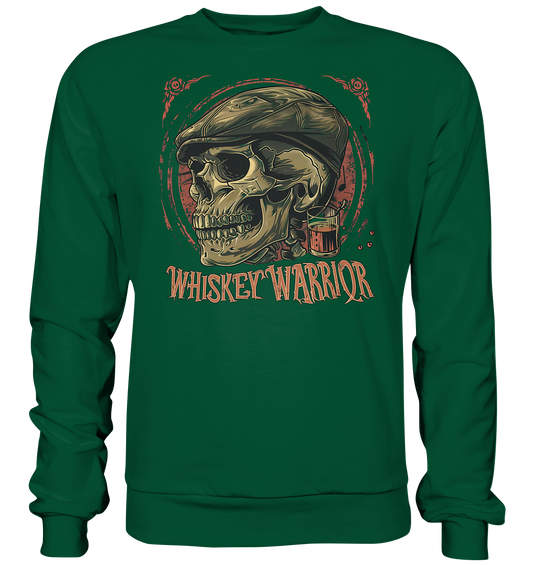 Whiskey Warrior "Flatcap-Skull I"  - Basic Sweatshirt