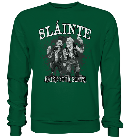 Sláinte "Raise Your Pints IV" - Basic Sweatshirt