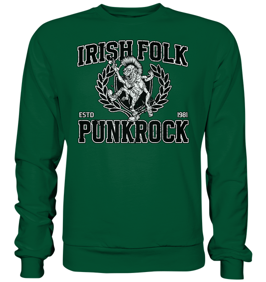 Irish Folk Punkrock "Estd. 1981" - Basic Sweatshirt