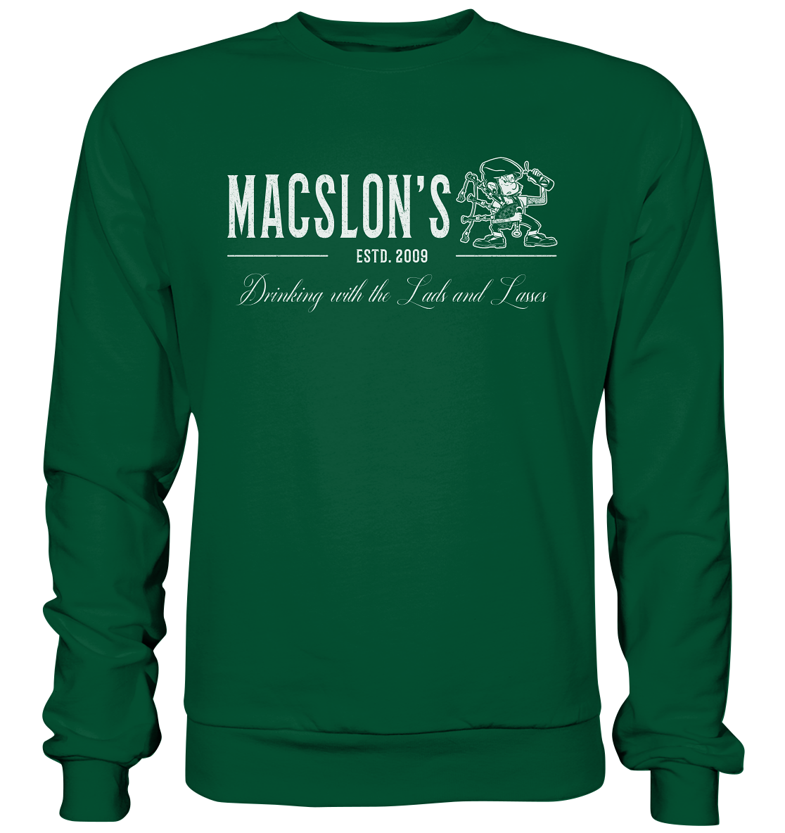 MacSlon's "Drinking With The Lads & Lasses" - Basic Sweatshirt
