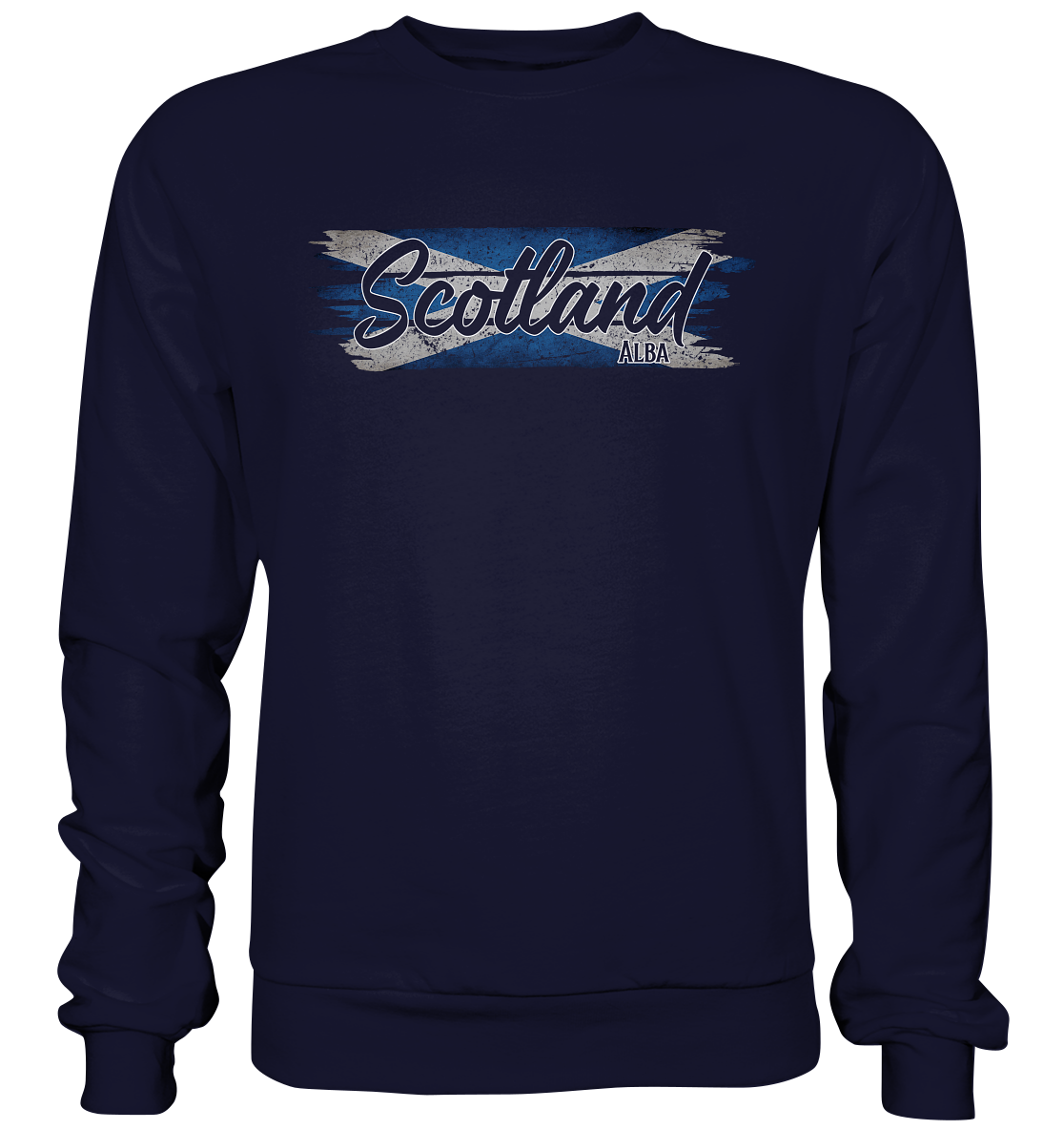Scotland "Alba / Flag" - Basic Sweatshirt