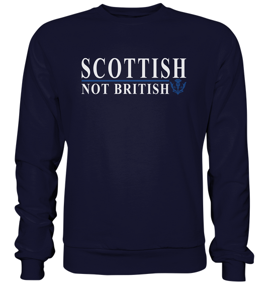 Scottish "Not British" - Basic Sweatshirt