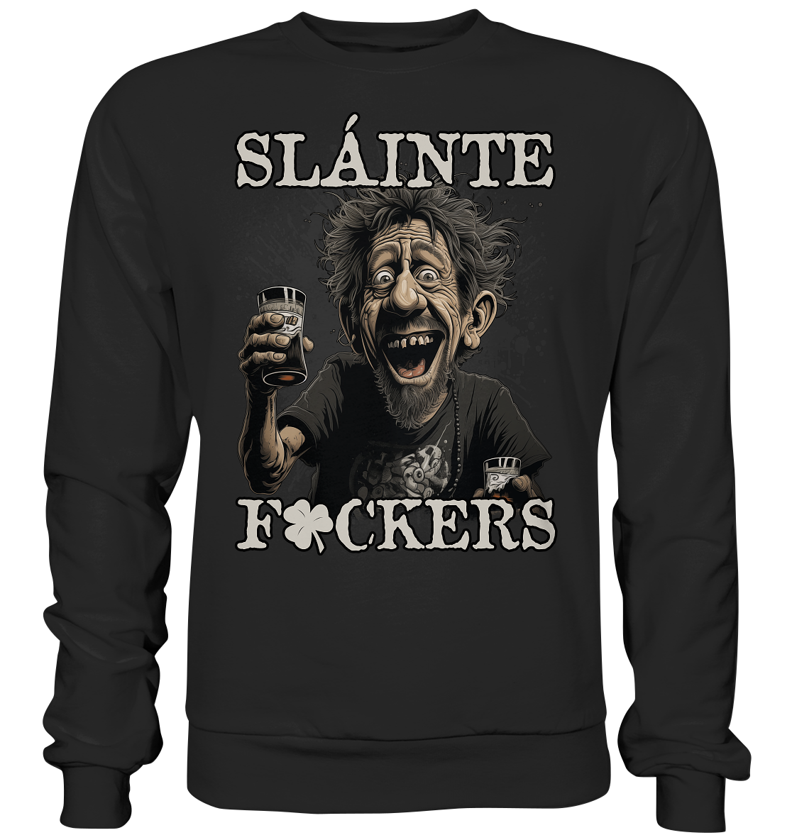 Sláinte F*ckers "O'Hooligan" - Basic Sweatshirt