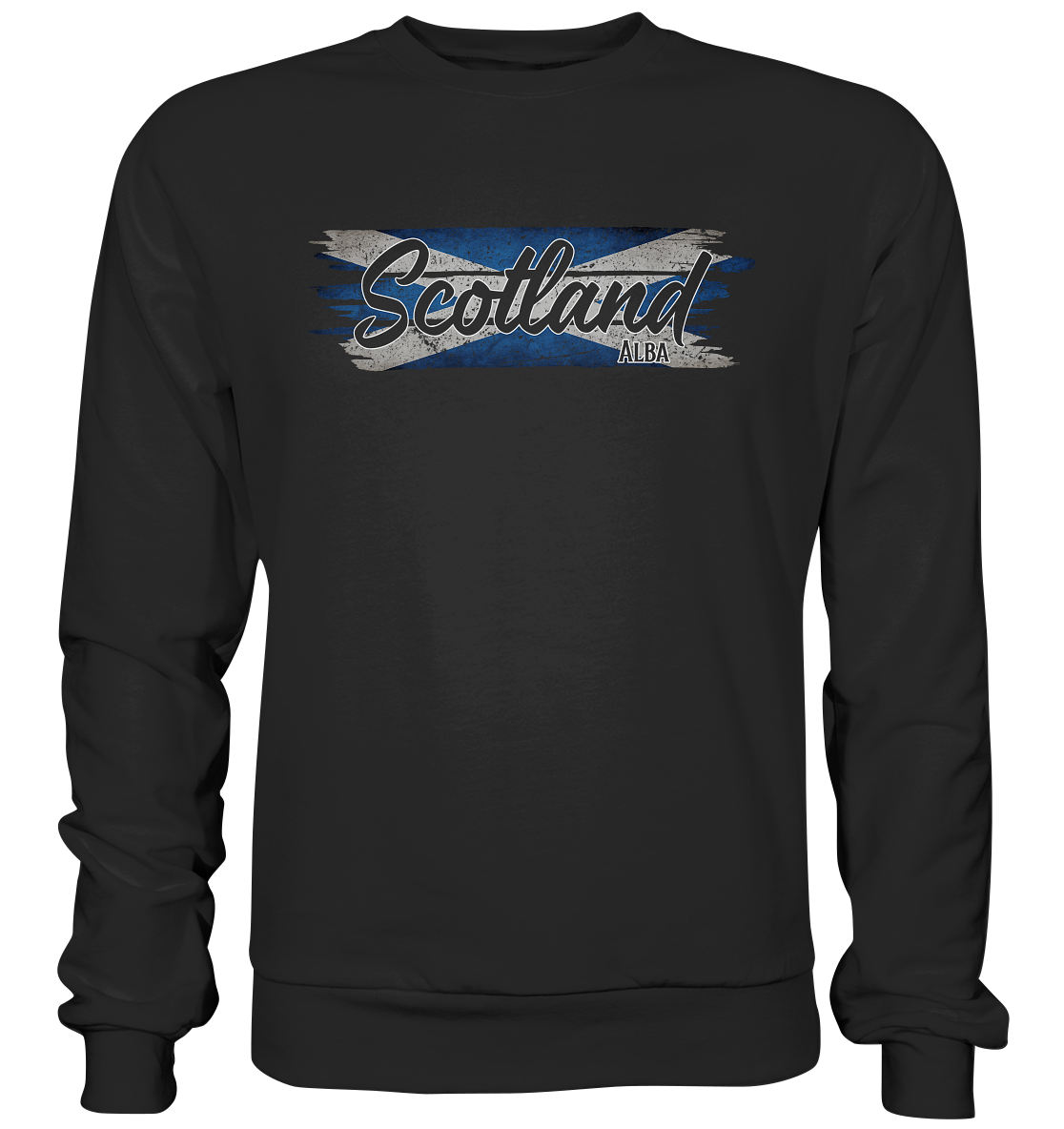 Scotland "Alba / Flag" - Basic Sweatshirt