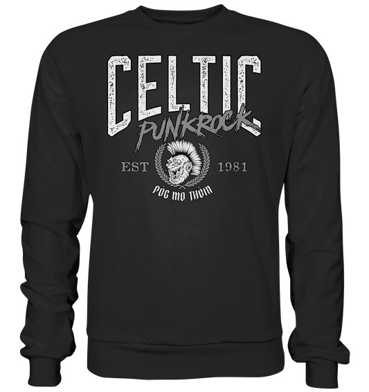 Póg Mo Thóin Streetwear "Celtic Punkrock" - Basic Sweatshirt