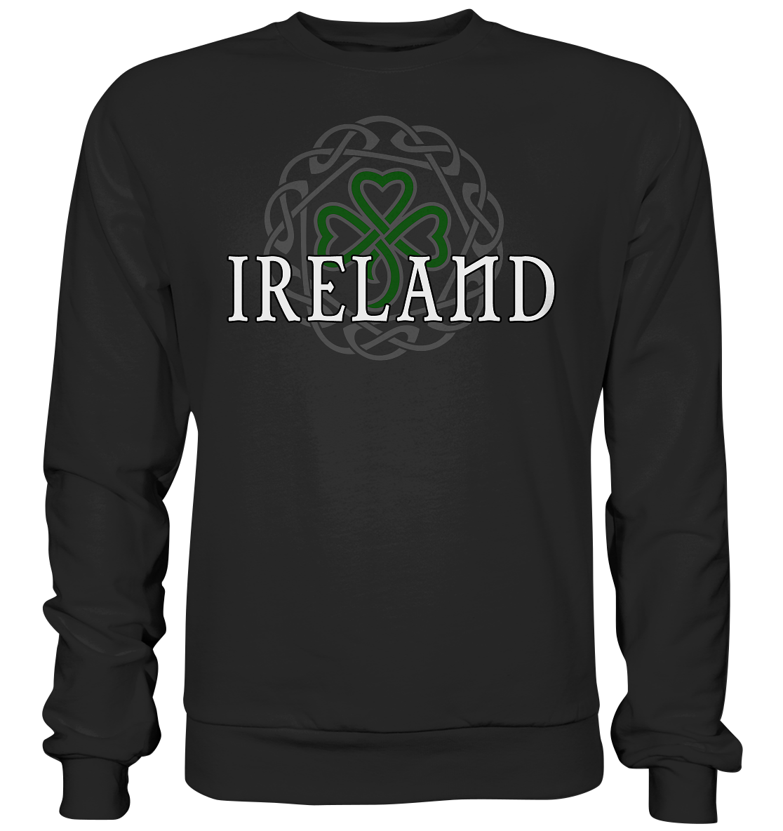 Ireland "Celtic Knot / Shamrock" - Basic Sweatshirt