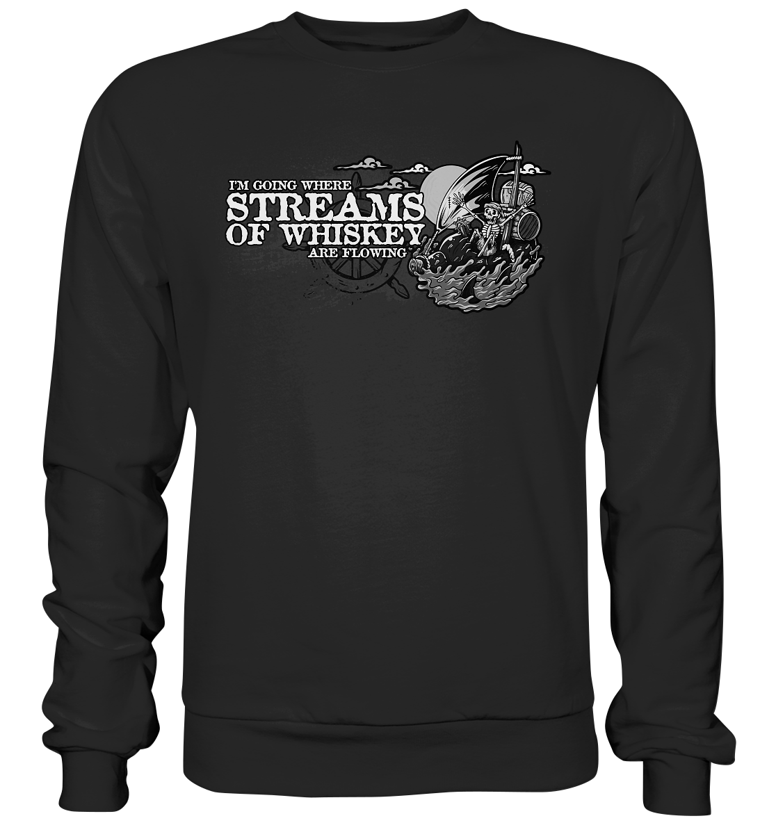 Streams Of Whiskey - Basic Sweatshirt