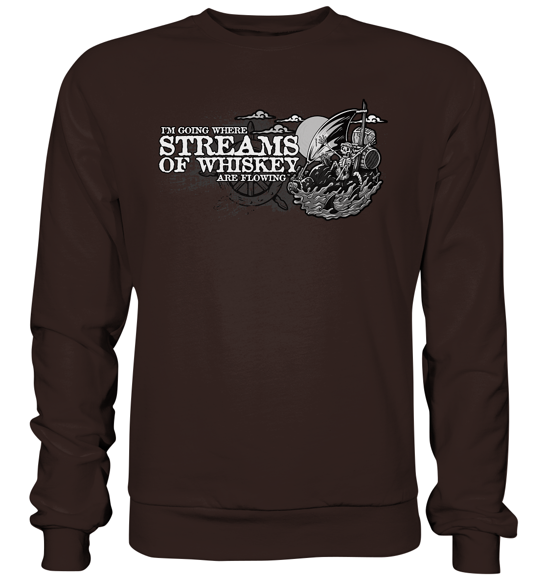 Streams Of Whiskey - Basic Sweatshirt