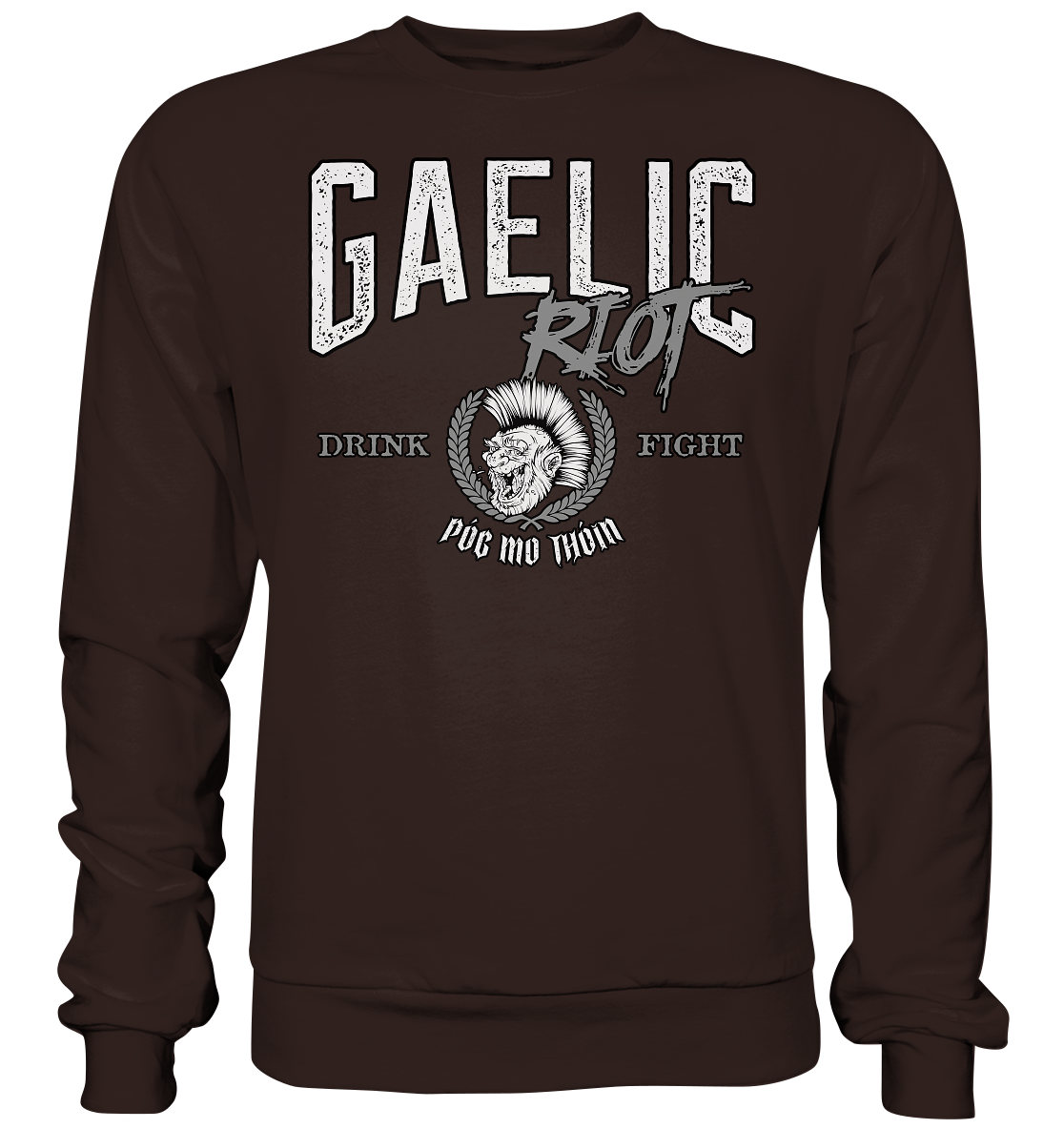 Póg Mo Thóin Streetwear "Gaelic Riot" - Basic Sweatshirt