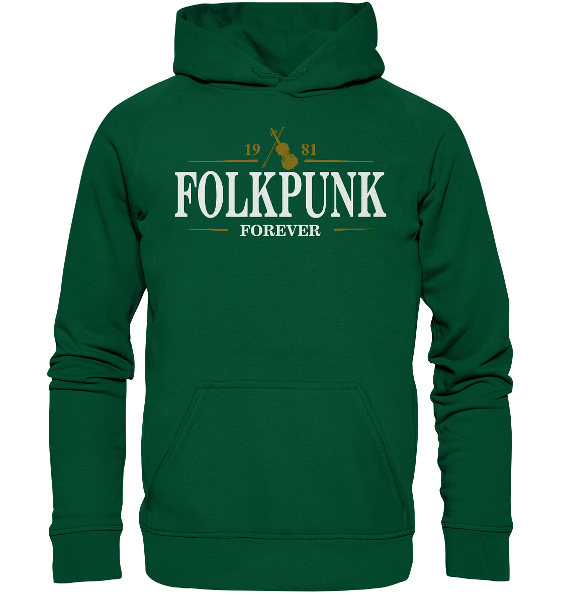 Folkpunk "Forever / Stout I" - Basic Unisex Hoodie