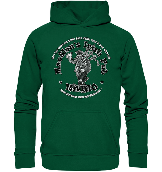 MacSlon's Radio "24/7 - Scotsman Logo" - Basic Unisex Hoodie