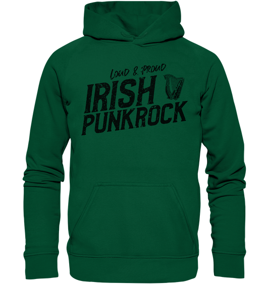 Irish Punkrock "Loud & Proud"  - Basic Unisex Hoodie