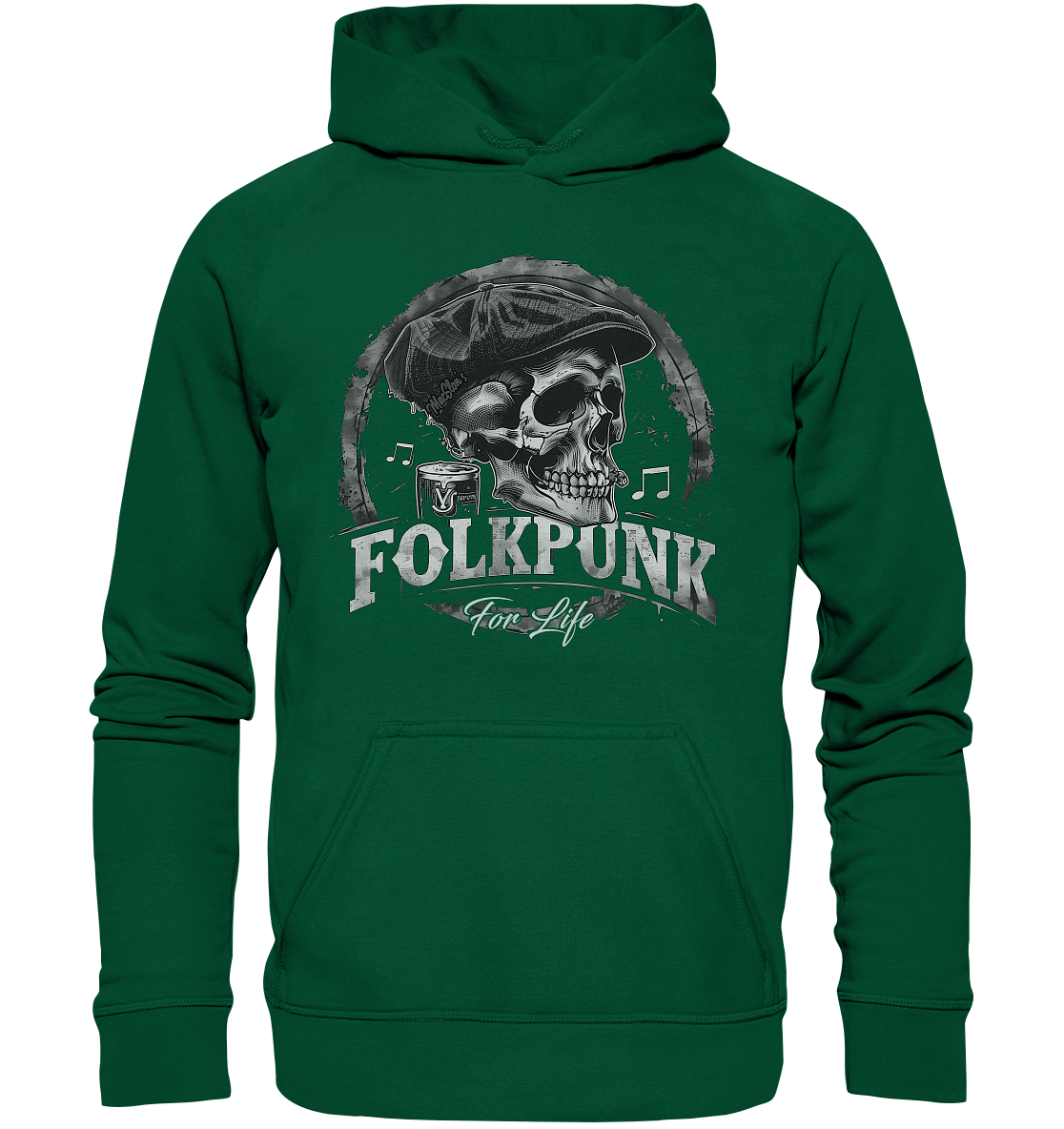 Folkpunk "For Life I" - Basic Unisex Hoodie