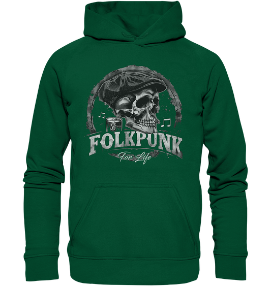 Folkpunk "For Life I" - Basic Unisex Hoodie