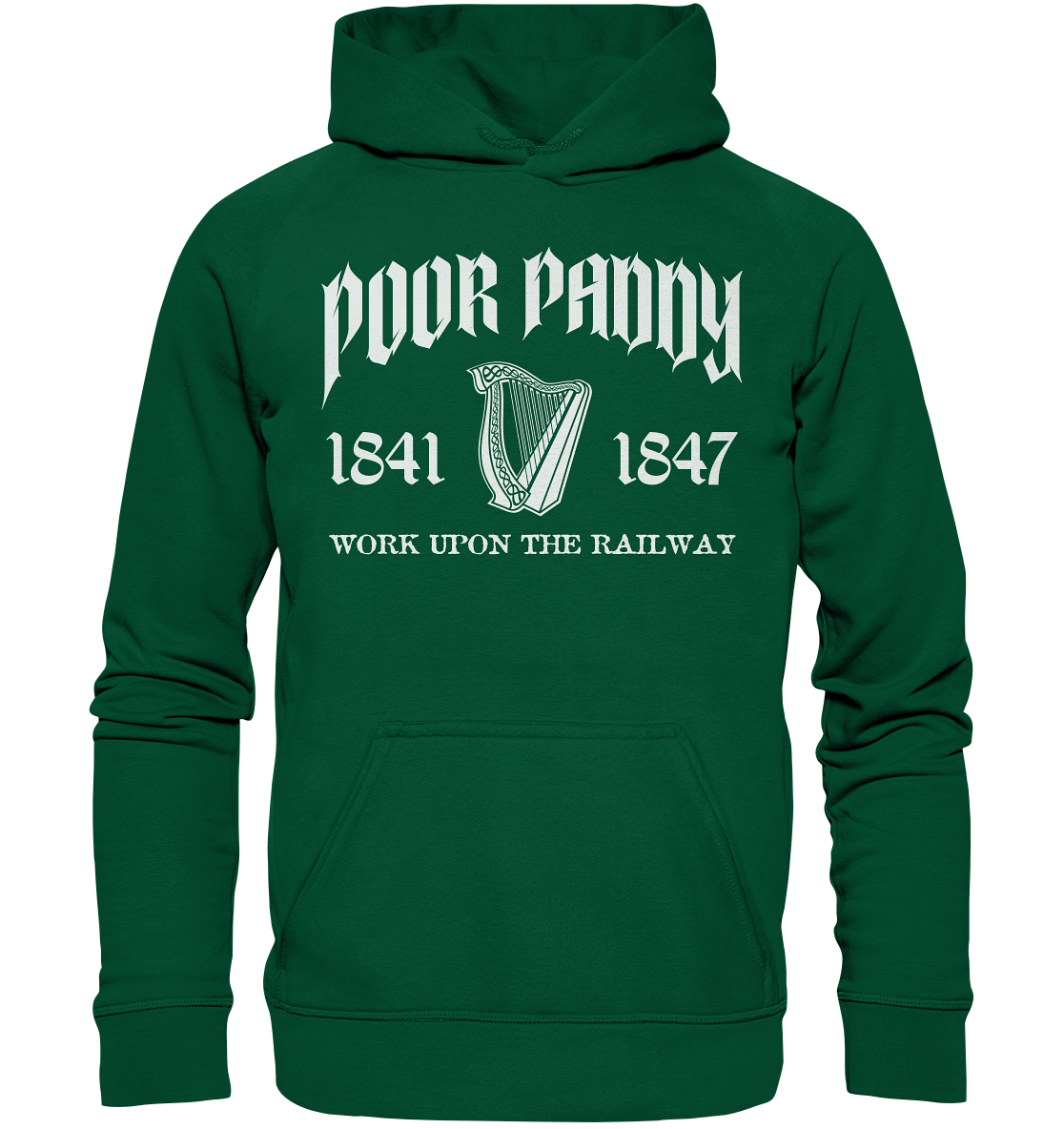 Poor Paddy "Work Upon The Railway" - Basic Unisex Hoodie