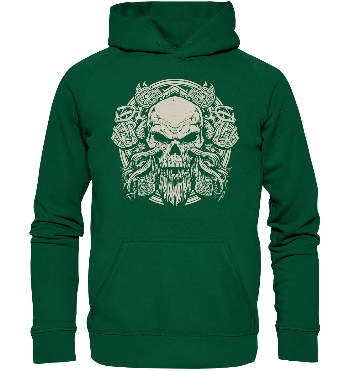 Celtic Skull "Crest I" - Basic Unisex Hoodie