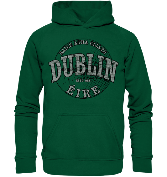 Dublin "Estd 988 / Baile Átha Cliath / Éire"  - Basic Unisex Hoodie